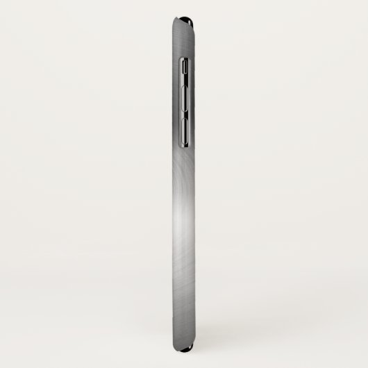 Aangepaste metalen radiale, roestvrije stalen look Case-Mate iPhone case (Achterkant/links)