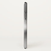 Aangepaste metalen radiale, roestvrije stalen look Case-Mate iPhone case (Achterkant/rechts)