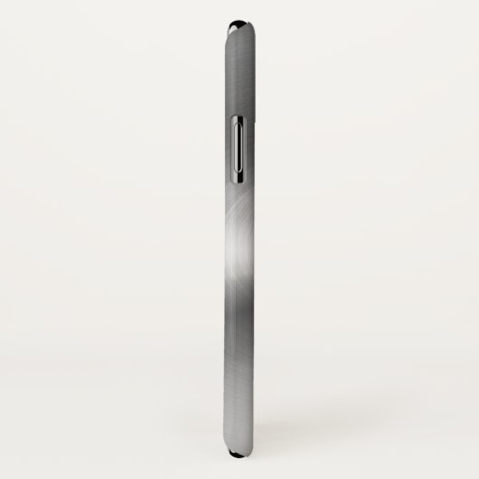 Aangepaste metalen radiale, roestvrije stalen look Case-Mate iPhone case (Achterkant/rechts)