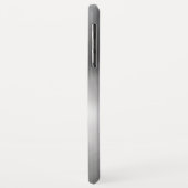 Aangepaste metalen radiale, roestvrije stalen look Case-Mate iPhone case (Achterkant/links)