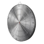 Aangepaste metalen radiale textuur dartbord (Voorkant Rechts)