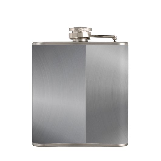 Aangepaste metalen radiale textuur heupfles (Achterkant)