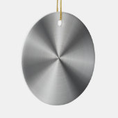 Aangepaste metalen radiale textuur keramisch ornament (Rechts)