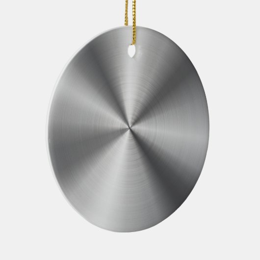 Aangepaste metalen radiale textuur keramisch ornament (Rechts)