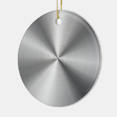 Aangepaste metalen radiale textuur keramisch ornament (Links)