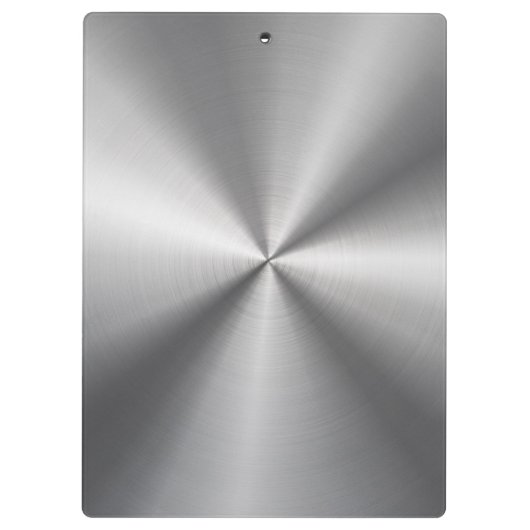 Aangepaste metalen radiale textuur klembord (Achterkant)