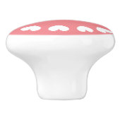 Aangepaste meubels hart deur trekken en lade knop (Zijkant)