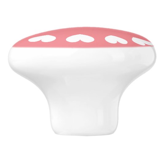 Aangepaste meubels hart deur trekken en lade knop (Zijkant)