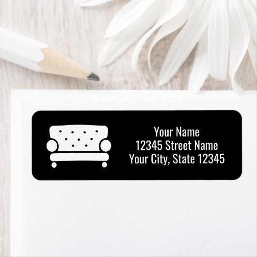 Aangepaste meubels voor retourzendingen etiket (Insitu)