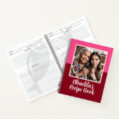 Aangepaste Mexicaanse Abuelita Familie Foto Recept Notitieboek (Binnen)