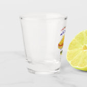 Aangepaste Mexicaanse Fiesta Bachelorette-feest Shot Glas (Links)