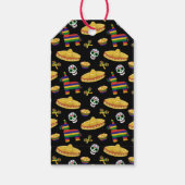 Aangepaste Mexicaanse Fiesta & Día de Muertos Cadeaulabel (Achterkant)