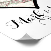 Aangepaste Mexicaanse huwelijkscadeaubonnen Poster (Hoek)