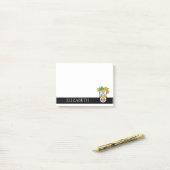 Aangepaste Mexicaanse Suikerschedel Halloween Po Post-it® Notes (Op bureau)