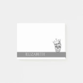 Aangepaste Mexicaanse Suikerschedel Halloween Po Post-it® Notes (Voorkant)