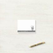 Aangepaste Mexicaanse Suikerschedel Halloween Po Post-it® Notes (Op bureau)