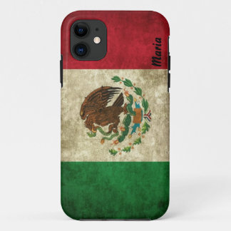 Aangepaste Mexicaanse vlag iPhone Case