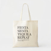 Aangepaste Mexico bruiloft Welkom Fiesta Favoriete Tote Bag (Voorkant)
