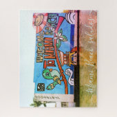 Aangepaste MIAMI aanpassen aan  Art Deco Legpuzzel (Verticaal)