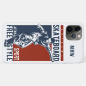 Aangepaste microgram Skateboaringtelefoongevallen Case-Mate iPhone Case (Achterkant (horizontaal))