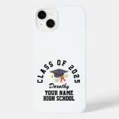 Aangepaste middelbare school afstudeerfeest Case-Mate iPhone case (Achterkant)