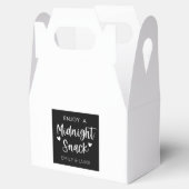 Aangepaste Middennacht Snack Bedankdoosjes (Geopend)