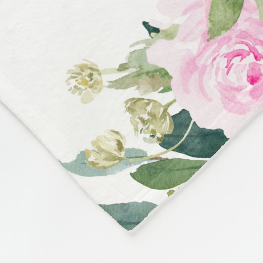 Aangepaste mijlpaal voor maandelijkse groei van de fleece deken (Hoek)