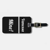 Aangepaste mijn | Funny Bagagelabel (Voorkant horizontaal)