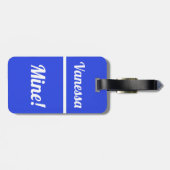 Aangepaste mijn | Funny Bagagelabel (Achterkant horizontaal)