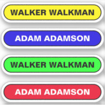 Aangepaste Mijn Naam Tags - Waterdichte School Sti