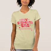 Aangepaste Mijn Studenten Tijdperk Leraar - Retro  T-shirt (Voorkant)