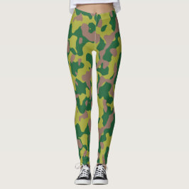 Aangepaste militaire camouflage stijl 1 leggings