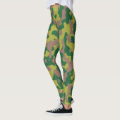 Aangepaste militaire camouflage stijl 1 leggings (Links)