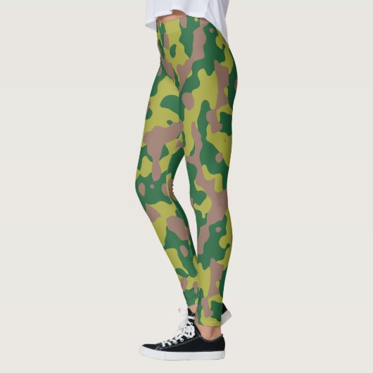 Aangepaste militaire camouflage stijl 1 leggings (Links)