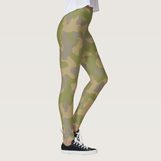 Aangepaste militaire camouflage stijl 3 leggings (Rechts)