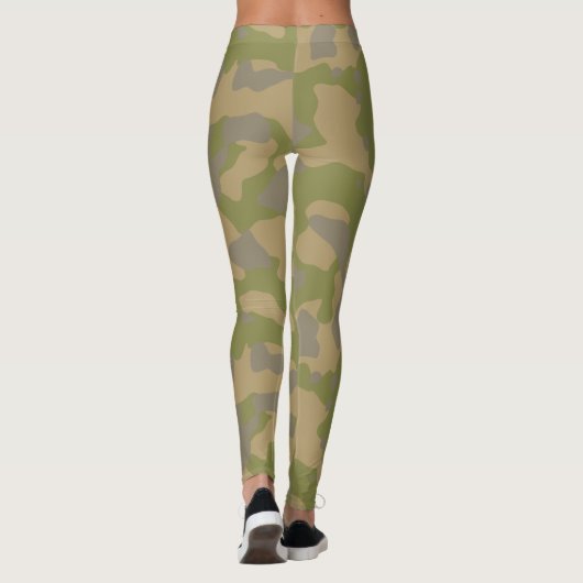 Aangepaste militaire camouflage stijl 3 leggings (Achterkant)