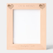 aangepaste militaire pensionering - leger, marine, gegraveerde lijstjes (Voorkant)