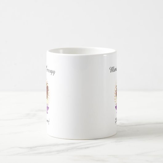 Aangepaste Mindful Mok voor Haar | Naam & Tekst (Center)