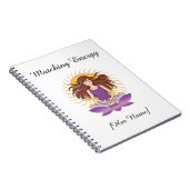 Aangepaste Mindful Notitieboek voor Haar | Naam &  (Rechterzijde)