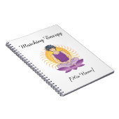 Aangepaste Mindful Notitieboek voor Hem | Naam & T (Rechterzijde)