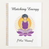 Aangepaste Mindful Planner voor Hem | Naam & Tekst (Voorkant)