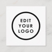 Aangepaste Mini Bloemist Invoegen Informatiekaartje (Voorkant)