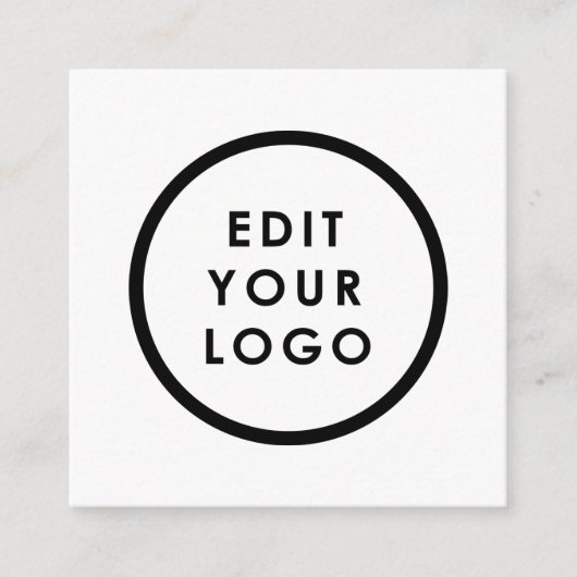 Aangepaste Mini Bloemist Invoegen Informatiekaartje (Voorkant)