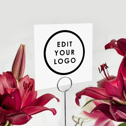 Aangepaste Mini Bloemist Invoegen Informatiekaartje