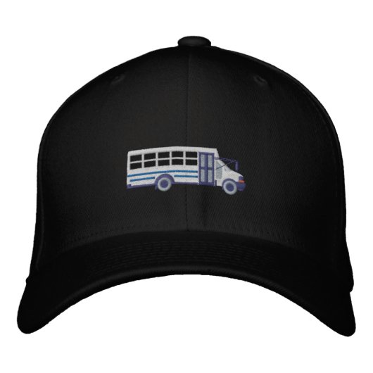 Aangepaste mini-bus Shuttle Grote borduurwerk Pet (Voorkant)