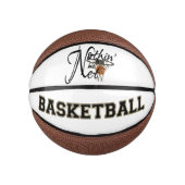 Aangepaste mini-honkbal basketbal (Voorkant)