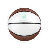 Aangepaste mini-honkbal basketbal (Voorkant)