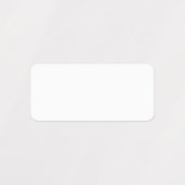 Aangepaste Mini Rechthoek Waterdicht Label (Design 1)