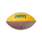Aangepaste mini voetbal met bliksemflitslogo american football (Gedraaid 270)