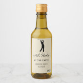 Aangepaste Mini Wijn 19e Gat (10) Golf Mini Wijn Etiket (Voorkant)